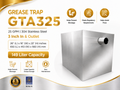 Grease Trap GTA325 | 25 GPM | 149 Liter Capacity